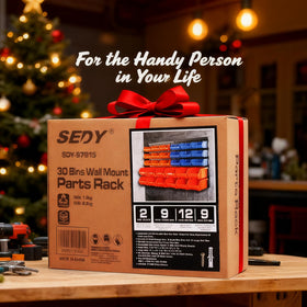 SEDY 30-bin system keeps beads nuts and nails neatly sorted