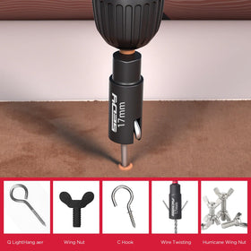 SEDY 2-in-1 ratchet wrench for versatile fastening