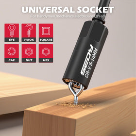 SEDY quick-change bit holder for fast bit swaps