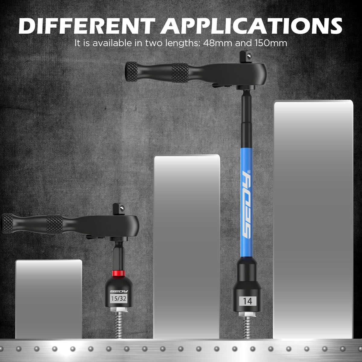 SEDY universal socket ready for multiple shapes and uses