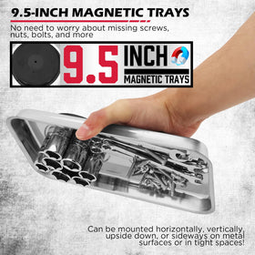 SEDY 45-pound pull magnet delivers strong metal debris pickup.