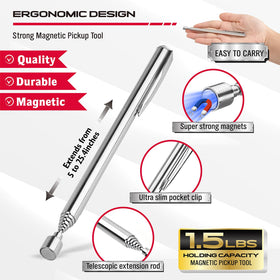 SEDY 4-inch magnetic bowl right stores small parts securely