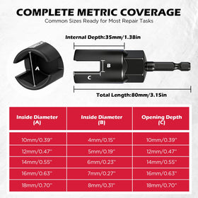 SEDY 12mm wing nut driver ready for everyday repairs