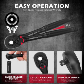 SEDY extension bar for improved leverage in tight spaces