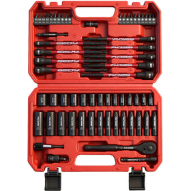 SEDY 63-piece deep metric sockets 4-15 mm for automotive work