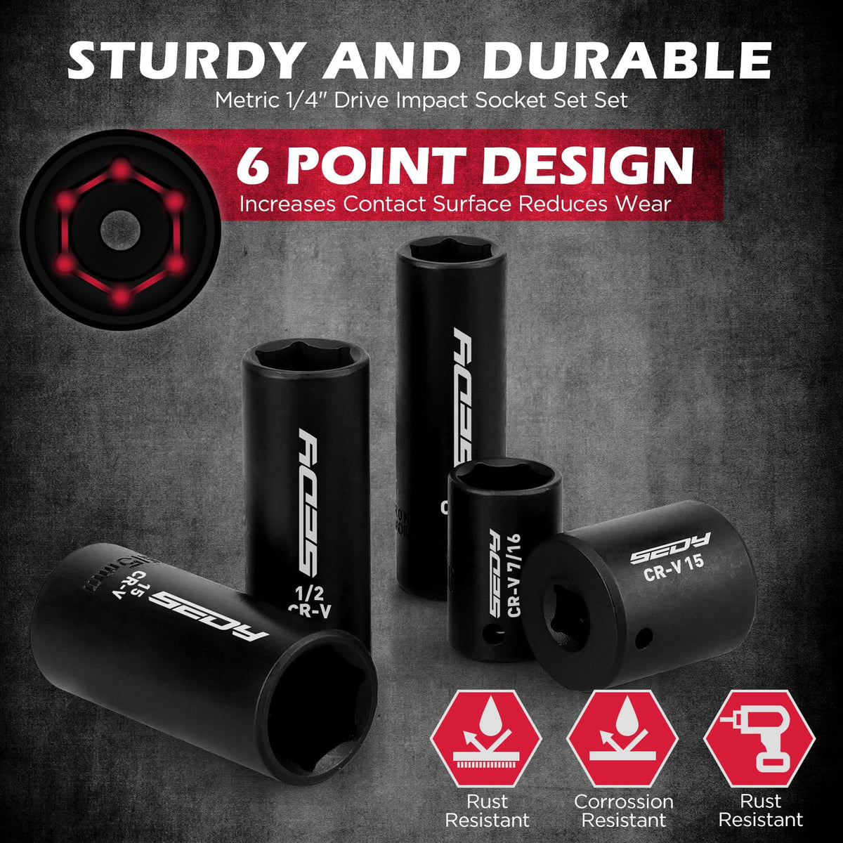 SEDY quick-release ratchet for faster fastening