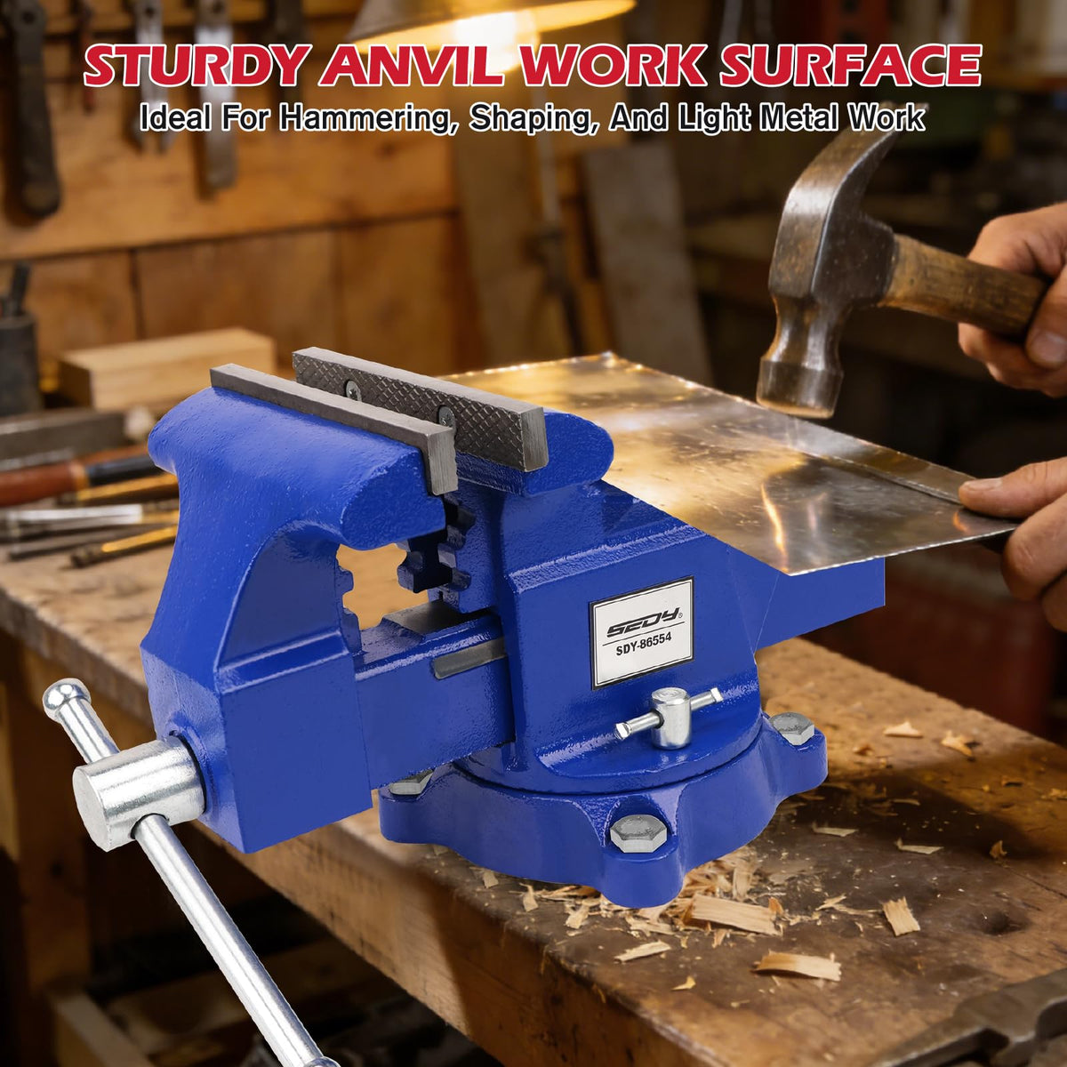 SEDY versatile vise suitable for woodworking and metalworking