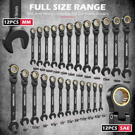SEDY 72-tooth ratchet enables precise torque in tight spaces