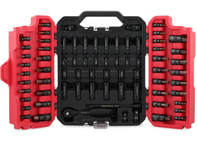 SEDY 73-piece hex torx socket set in case for organized quick-access hardware repairs.