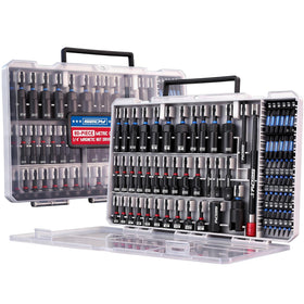 SEDY 80-piece magnetic impact nut drivers in action for secure fastener retention.