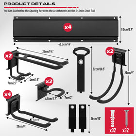 SEDY anti-rust alloy steel frame visible, durable for long-term garage use.