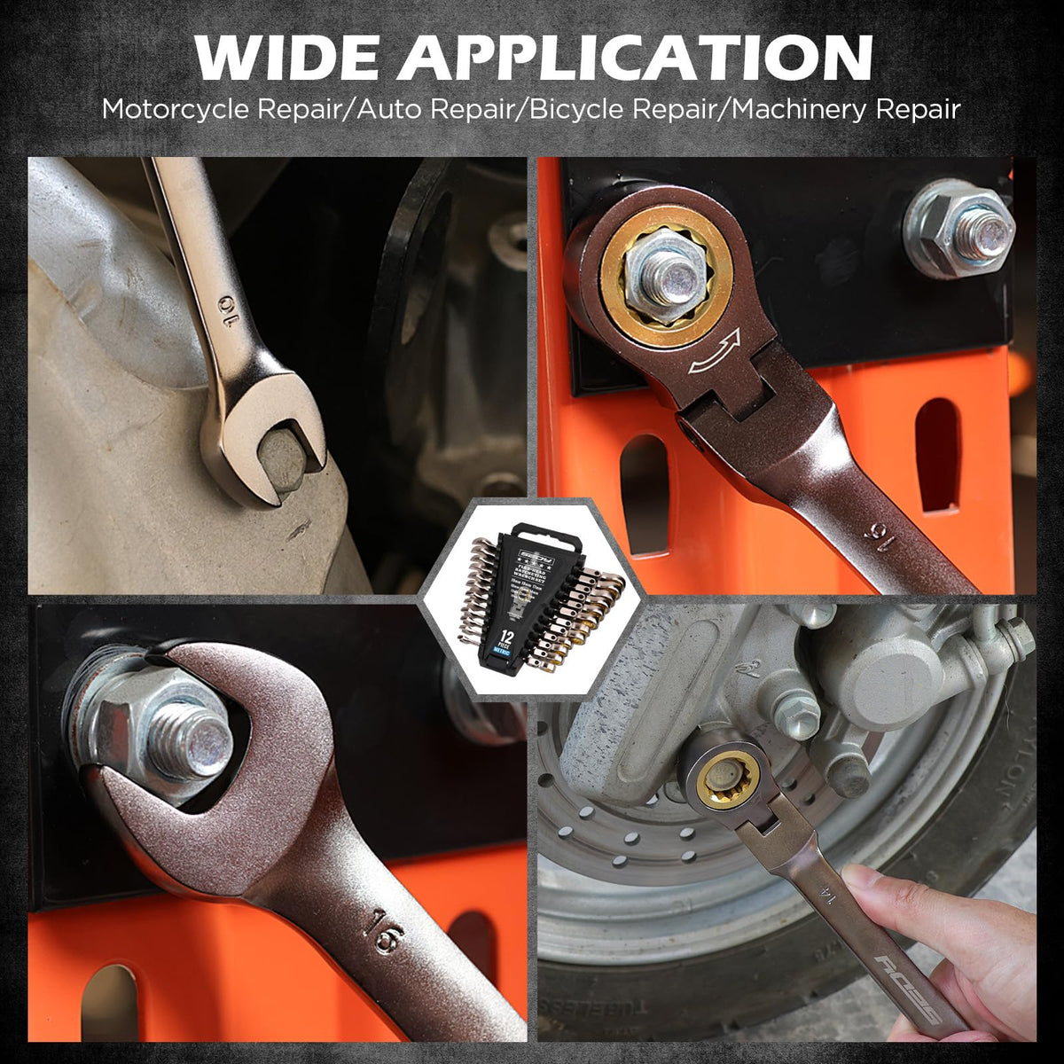 SEDY automotive repair scene shows versatile tool set in action