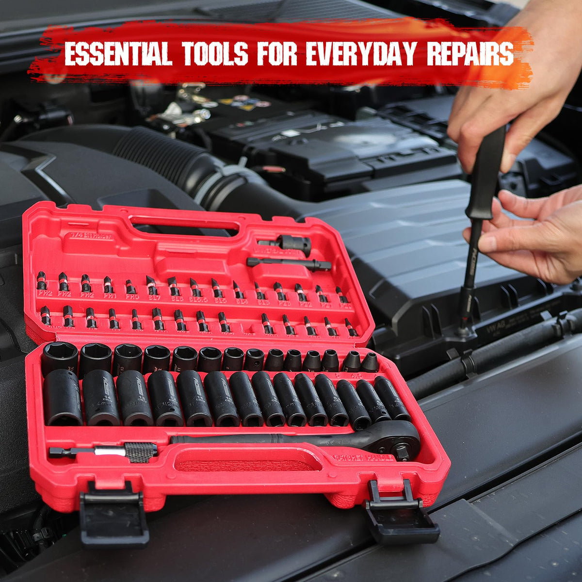 Sedy bit holder keeps bits secure during projects.