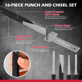 SEDY black oxide finish protects tools from wear and corrosion