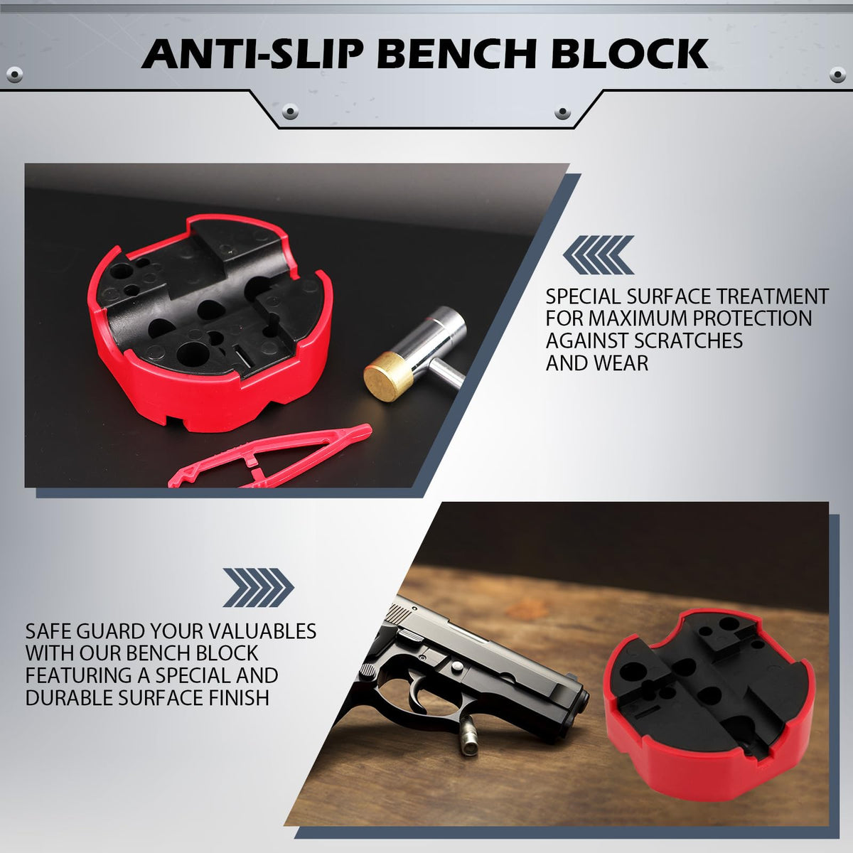 SEDY chrome-plated hammer with durable striking surface