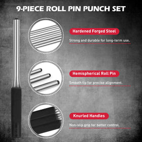 SEDY chrome vanadium steel punches resist impact for heavy-duty tasks