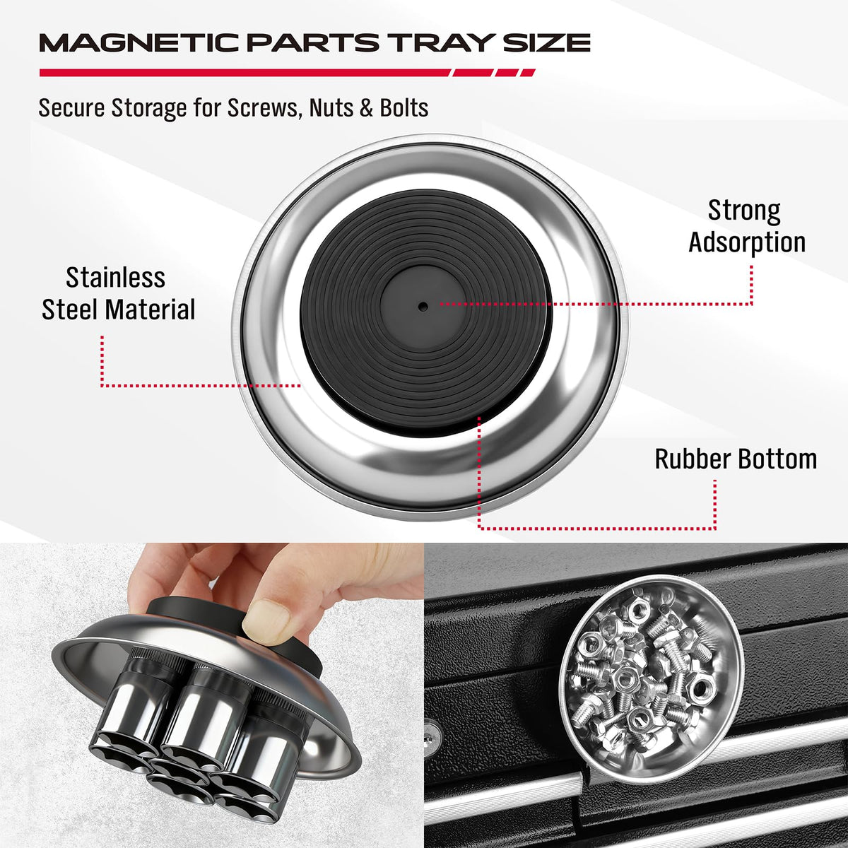 SEDY complete magnetic parts set for organized workspace