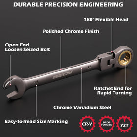 SEDY Cr-V steel with nickel plating close-up for rust resistance