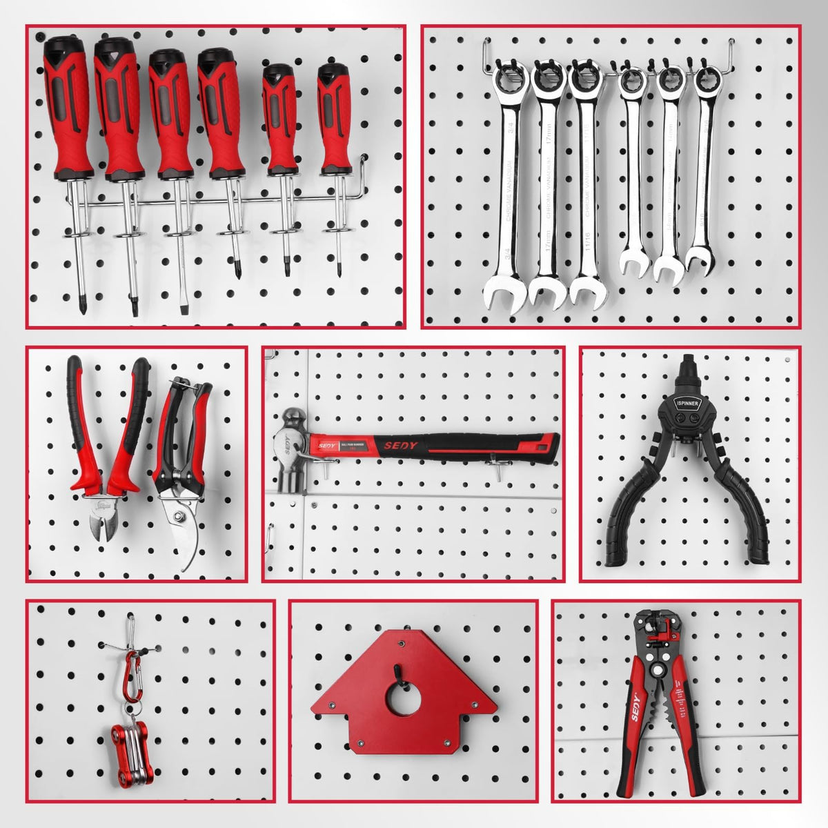 Efficient organization reduces clutter and improves reach.
