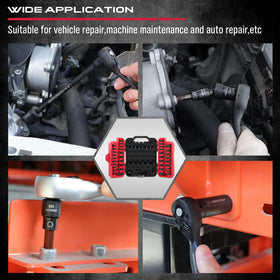 SEDY deep sockets handle larger bolts in demanding jobs.