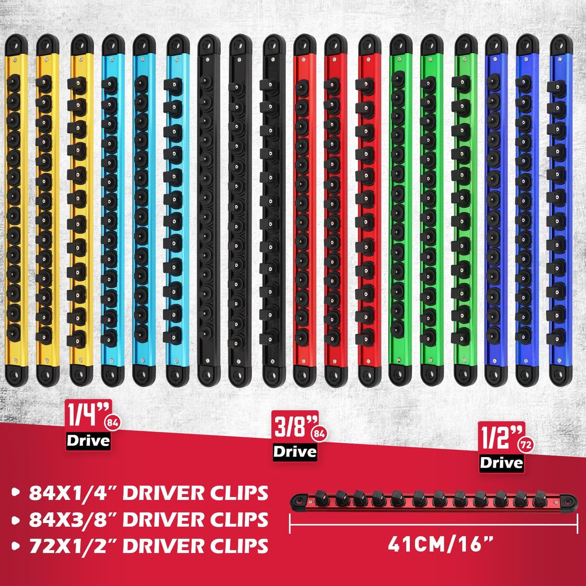 SEDY detachable 360° swivel clips allow quick socket swaps.