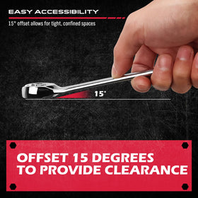 SEDY double-open-end-wrench-design enables easier access in tight spaces.