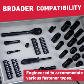 SEDY extension bars and adapters expand reach for hard-to-reach fasteners.
