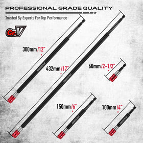 SEDY extension quick-release 1-4 inch hex shank enabling fast bit changes