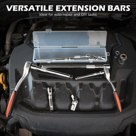 SEDY extension set 10in 1-4in drive extends reach for hard to reach fasteners