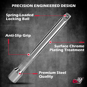 SEDY extension set 4in 1-4in drive ideal for engine bays and shelves