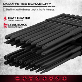 SEDY extra long bit set spanner bits offer robust fastener engagement