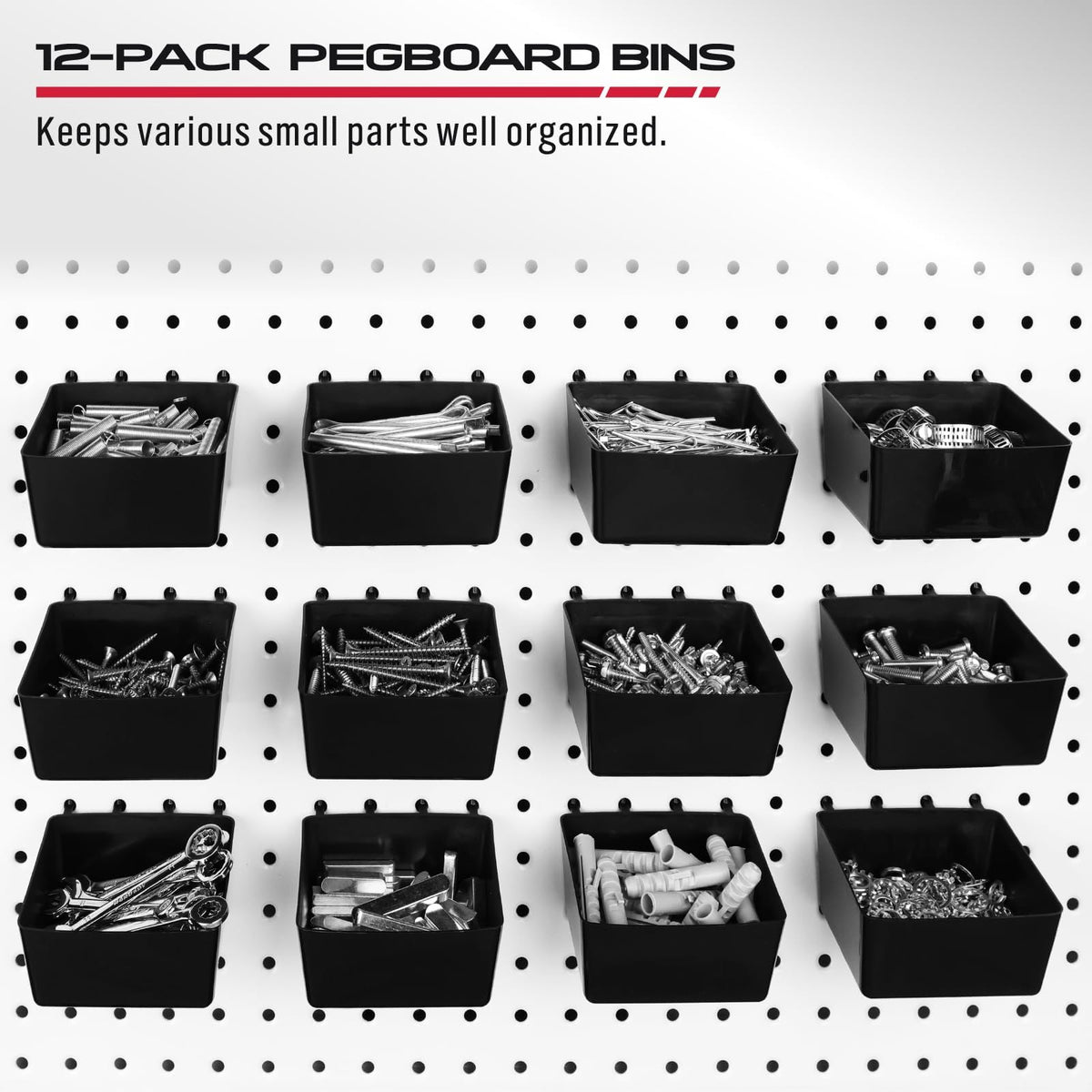 Ideal for workshop, garage, or classroom storage solutions.