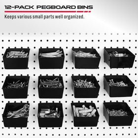 Ideal for workshop, garage, or classroom storage solutions.