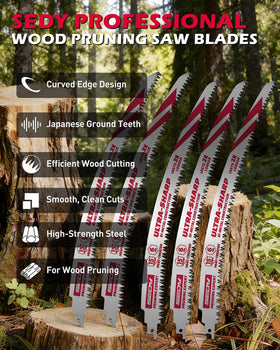 SEDY heat-treated blades maintain sharpness and durability through repeated pruning tasks