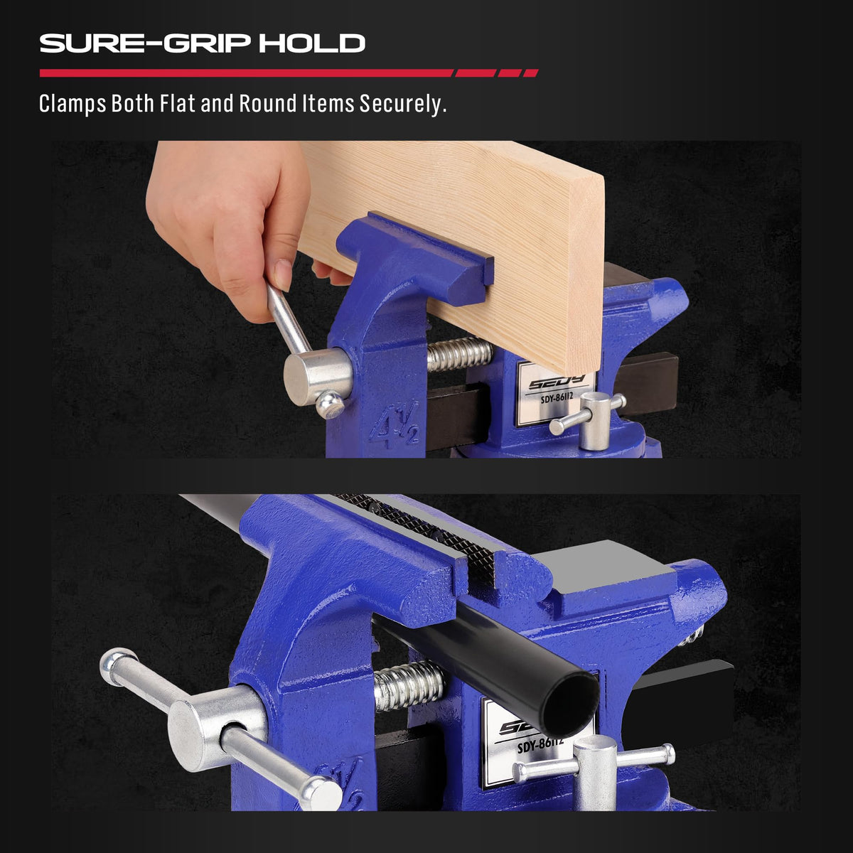 SE DY gray iron construction highlights durability for busy shop tasks