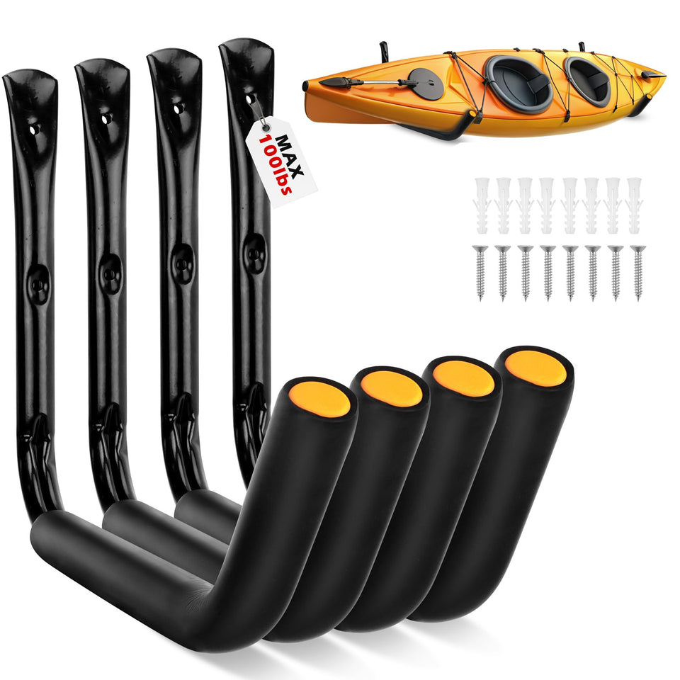 SEDY kayak wall mount holding a kayak, space-saving solution for garages