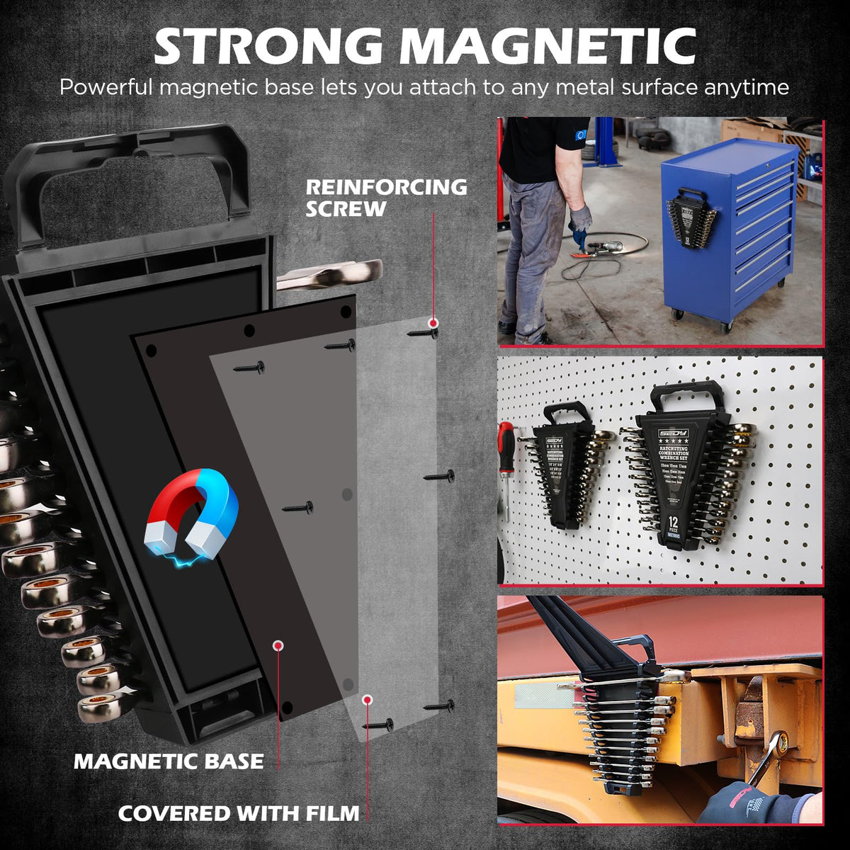 SEDY long-handle ratchets boost torque and reduce effort