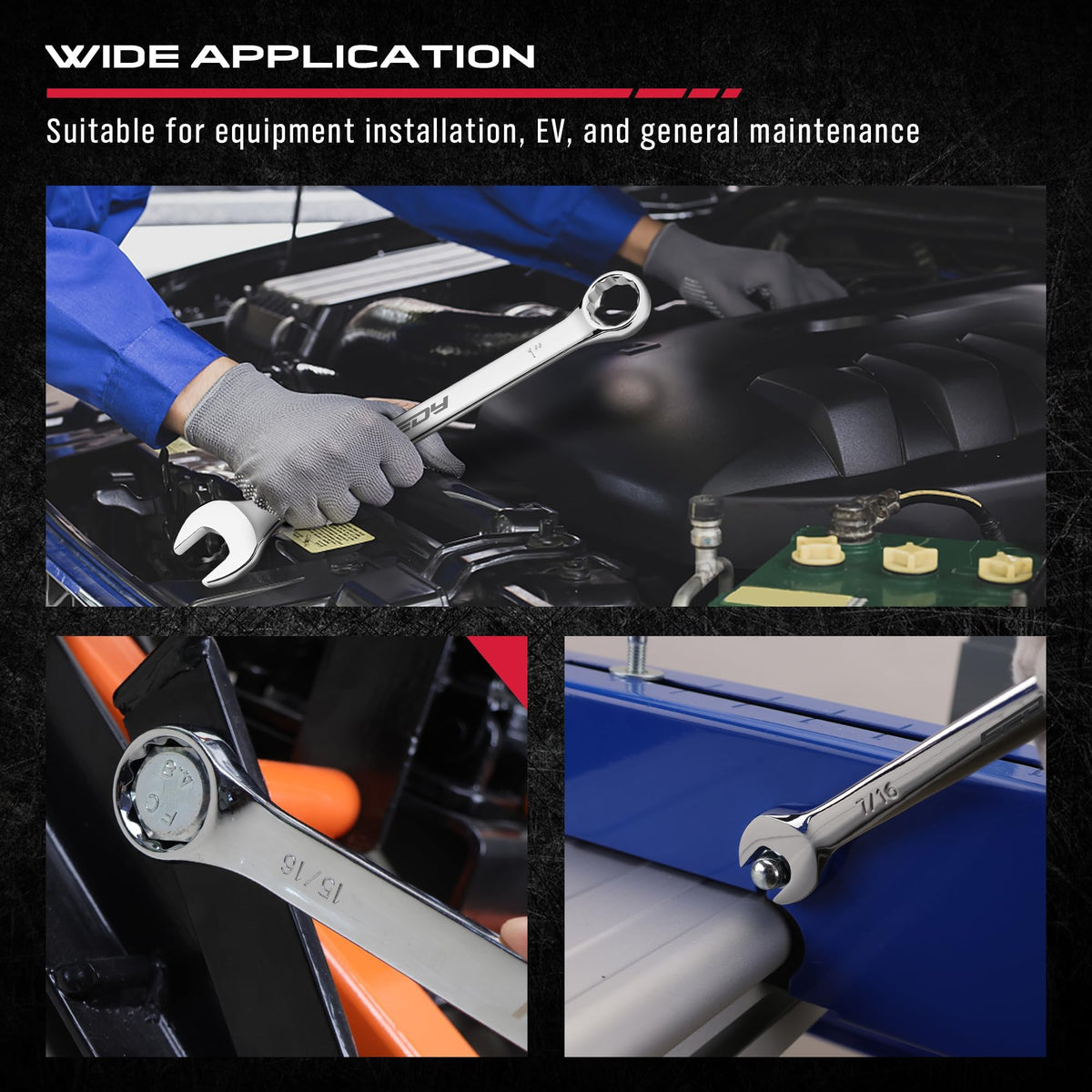 SEDY longer-pattern wrenches improve leverage for stubborn bolts