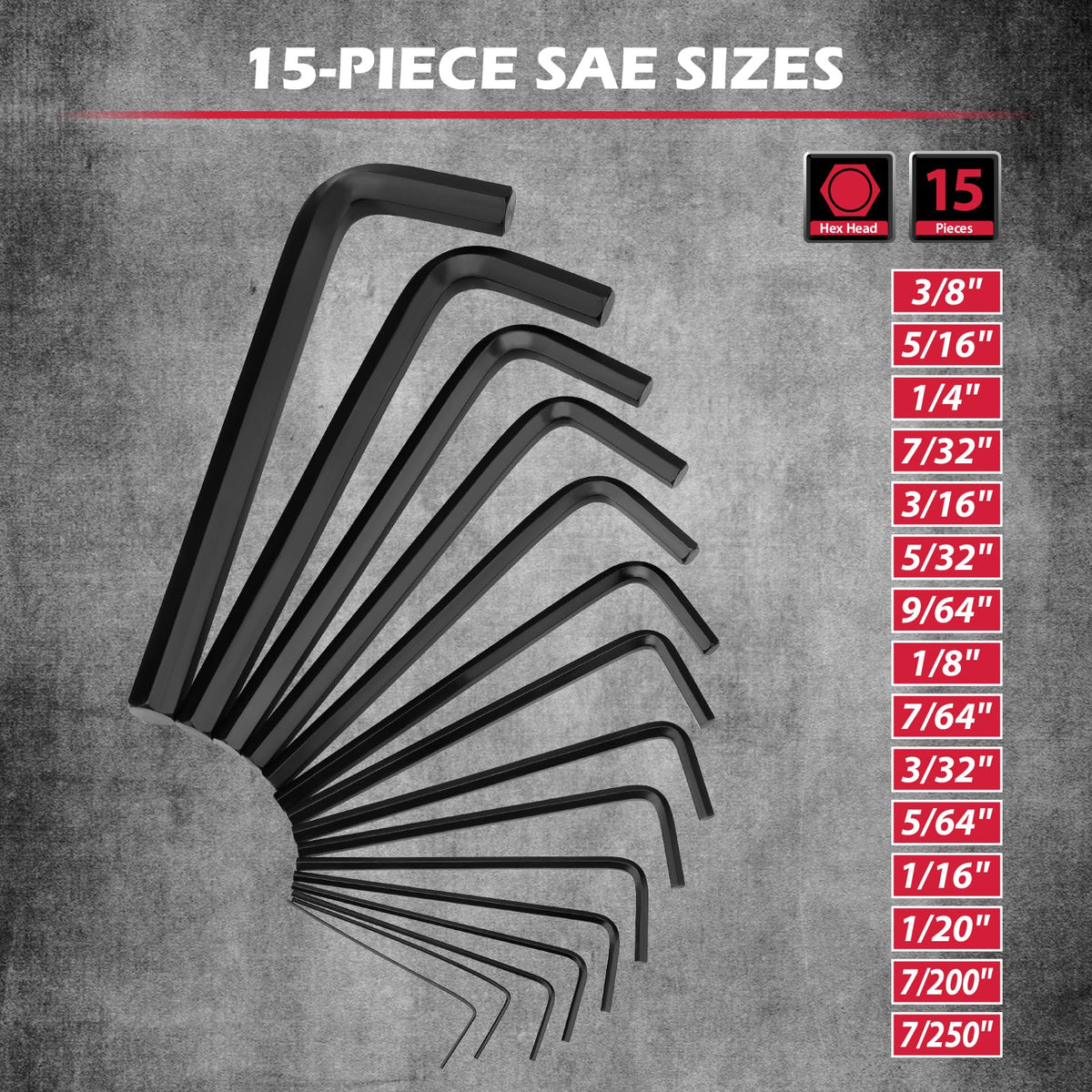 Sedy L-shaped hex wrenches for better reach and leverage
