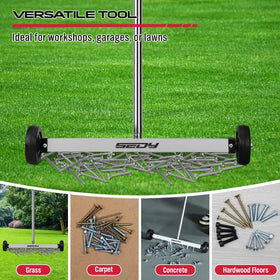 SEDY magnet sweeper compact design stores easily after use
