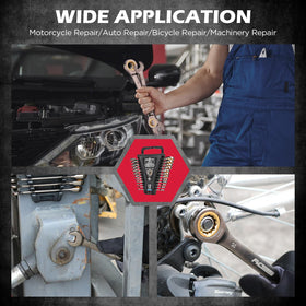 SEDY magnetic organizer box keeps wrenches neatly arranged