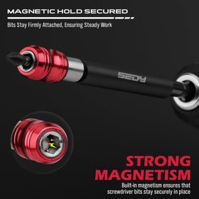 SEDY magnetic bit holder 12 inch length ideal for overhead work