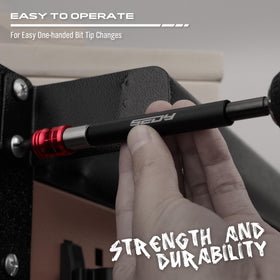 SEDY magnetic bit holder 4 inch length expands reach for tight spots