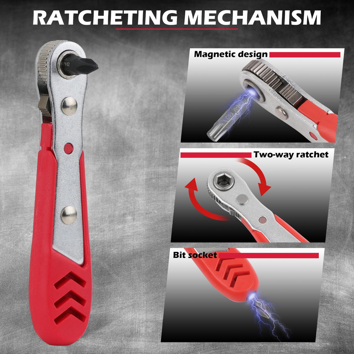 SEDY magnetic bit set supports fast identification and efficient workflow.
