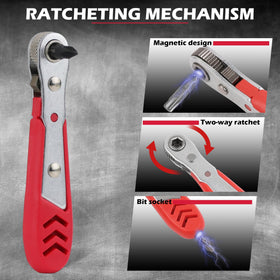 SEDY magnetic bit set supports fast identification and efficient workflow.