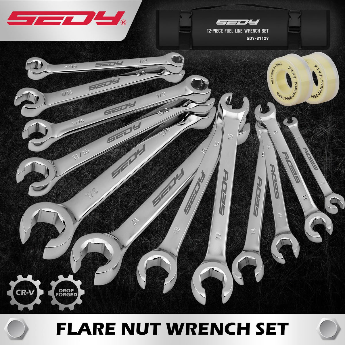 SEDY mirror-polish-finish combines aesthetics with long-lasting performance.