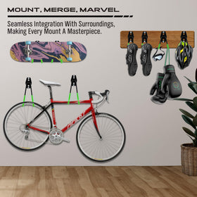 SEDY versatile assortment includes four hook types and three extension straps.
