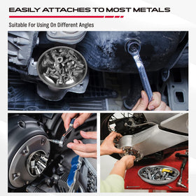 SEDY non-slip handle provides secure grip even with oily hands.