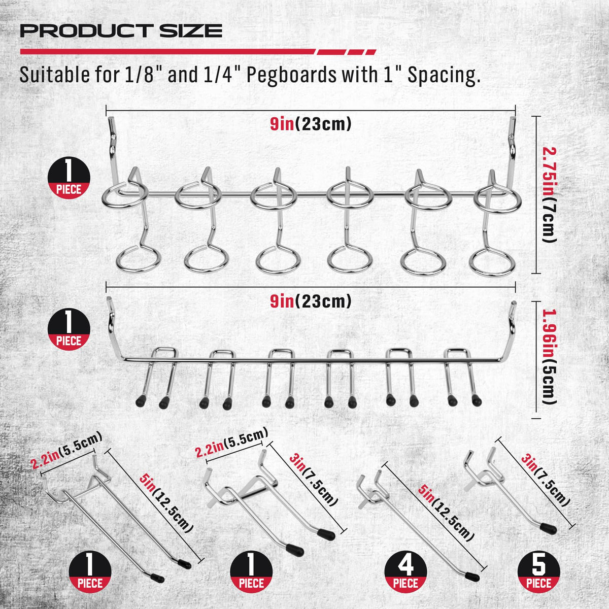 SEDY durable pegboard boxes for tidy parts storage