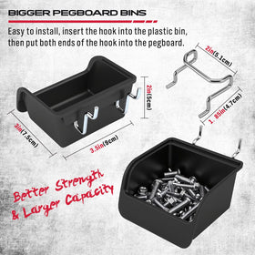SEDY 13-hook variety enables flexible storage for assorted tools